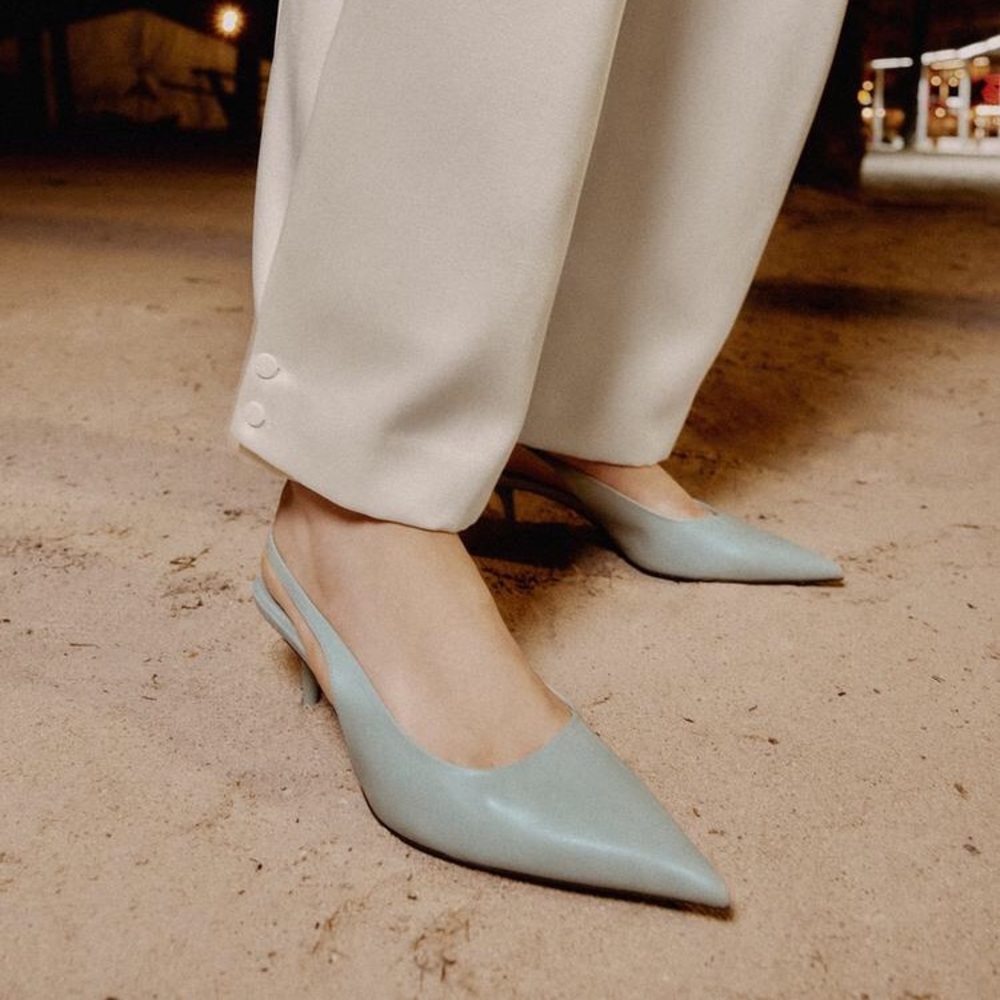 Zara Slingback Heels